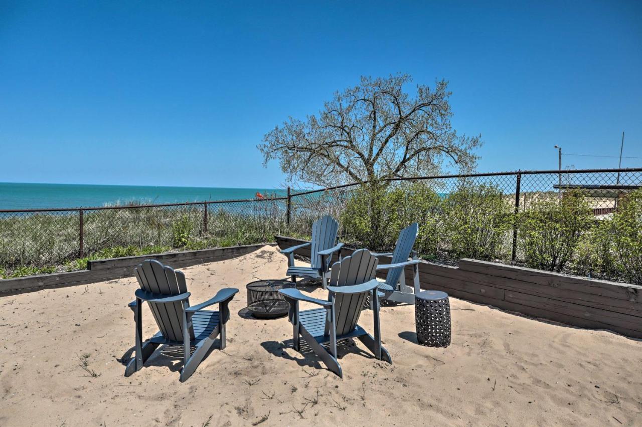 Gary Lakefront Family Retreat With Grill Steps To Beach! المظهر الخارجي الصورة